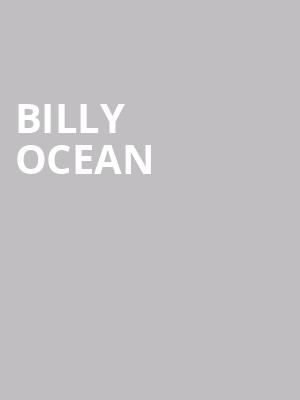 Billy Ocean at Royal Albert Hall